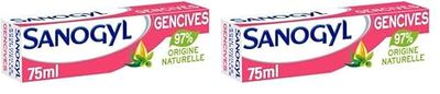 Sanogyl Dentifrice Soin Huiles Essentielles Gencives 75 ml (Lot de 2)