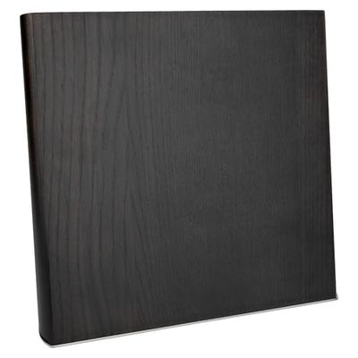 Rockingham Forge RF Porte-couteau magnétique en bois Noir BLK-ASHL5/BK