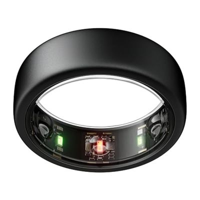 Oura Gen3 Smartring Horizon – Maat 11, Stealth | Wearable die slaap, hartslag en conditie bijhoudt – Batterij gaat tot 7 dagen mee – Voor iOS + Android – Controleer je maat met de Oura-maatset