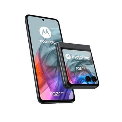 Motorola Razr 50 (8/256GB, AI, display esterno 3.63” pOLED, interno 6.9" pOLED, 50+13MP, selfie 32MP, MediaTek Dimensity 7300X, 4200mAh, ricarica 33W, wireless 15W, Dual SIM, Android 14) Koala Grey