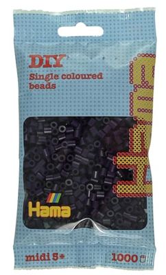 HAMA - 207-108 - Midi Sachet 1000 Perles Aubergine