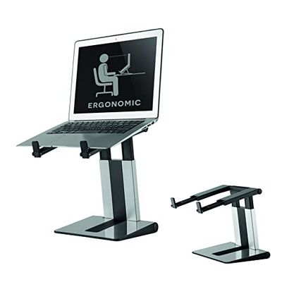 Neomounts Newstar NSLS200 9287917000 Support pour Ordinateur Portable 10-16" jusqu'à 5 kg Argenté/Noir