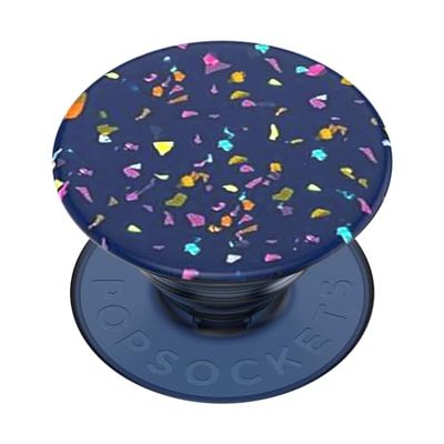 PopSockets: PopGrip - Supporto e Impugnatura per Telefoni Cellulari e Tablet con un Top Intercambiabile - Circus Regrind French Navy