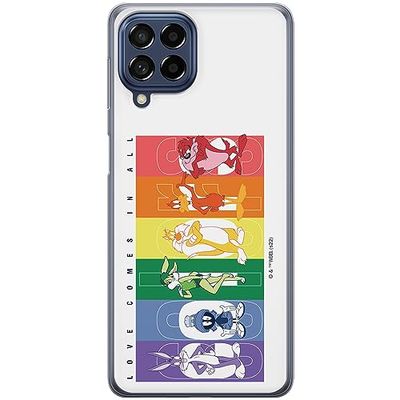 ERT GROUP mobiel telefoonhoesje voor Samsung M33 5G origineel en officieel erkend Looney Tunes patroon 014 optimaal aangepast aan de vorm van de mobiele telefoon, hoesje is gemaakt van TPU