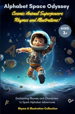 Alphabet Space Odyssey: Cosmic Animal Superpowers, Rhymes and Illustrations: An Engaging Alphabet Adventure for Kids | Educational Learning with Fun ... (Rhymes and Illustrations Collection)