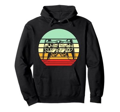 Vintage Gaming Retro Gamers Video Games Videogame Game GAMER Felpa con Cappuccio