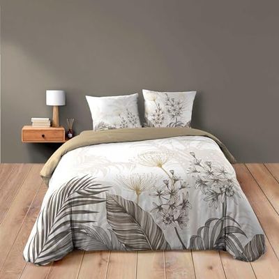 Douceur d'Intérieur, 3-Piece Bedding Set (260 x 240 cm) Bastille, 100% Cotton