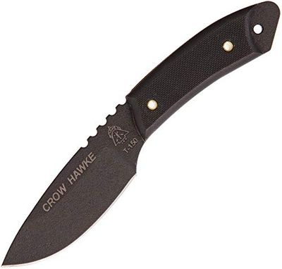 Tops Tpcrh01 Cuchillo a Lama Fissa,Unisex - Adulto, Negro, un tamaño