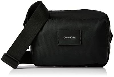 Calvin Klein Men's Must T Camera Bag W/Pckt K50K510492 Crossovers, Black (Ck Black), OS