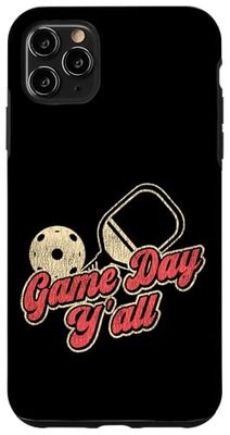 Funny Pickleball Christmas Paddle Santa's Favorite Case for iPhone 11 Pro Max
