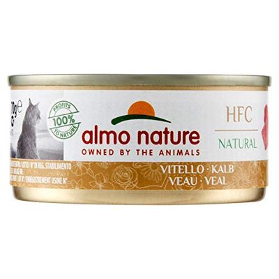 Almo Natuurlijke Kat Classic Kalfsvlees, 1 x 70 g