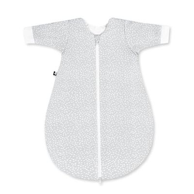 Julius Zöllner 9022669290 Tiny Squares - Saco de dormir de invierno para bebé (talla 86), color gris