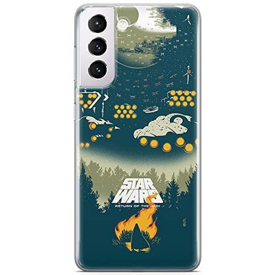 ERT GROUP etui na telefon Samsung S21, case oryginalny i oficjalnie licencjonowany przez Star Wars, wzór Gwiezdne Wojny 029, optymalnie dopasowane, plecki z TPU