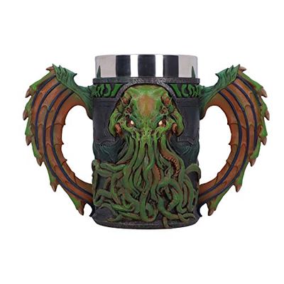 Nemesis Now The Vessel of Cthulhu Tankard (JR) Green, 24cm,B5944V2