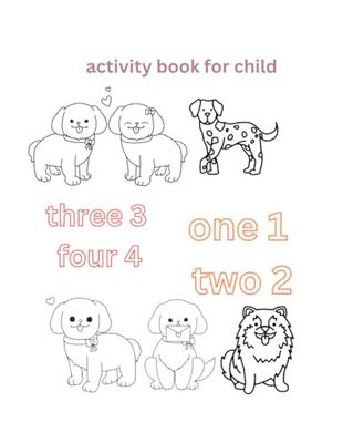 activity book for child: coloring book