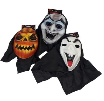 Comarco Sa masker, meerkleurig, 23 cm