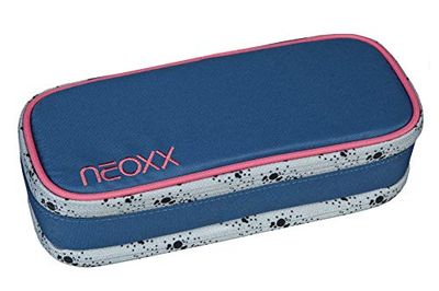 neoxx Splash Pennenetui voor meisjes en jongens, groot met scheidingsvak, etui voor het opbergen op school