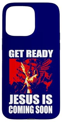 Jésus arrive bientôt Coque pour iPhone 15 Pro Max