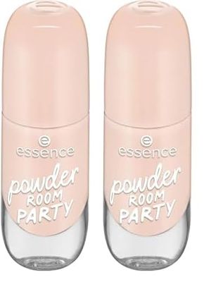 Essence - Vernis à Ongles Gel Nail Colour - 25 Powder ROOM PARTY (Lot de 2)