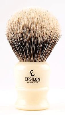 Epsilon Marfll pędzel do golenia, biały, 50/27 mm, standardowy, jedyny w swoim rodzaju