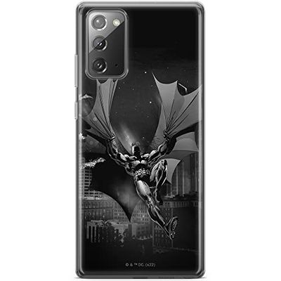 ERT GROUP etui na telefon Samsung GALAXY NOTE 20, case oryginalny i oficjalnie licencjonowany przez DC, wzór Batman 073, optymalnie dopasowane, plecki z TPU
