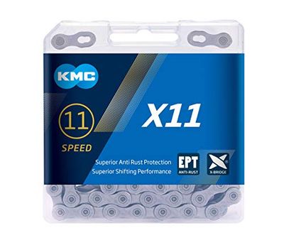 KMC Chain X11 EPT EcoProTeQ treatment 11 speed 118, 1 pcs/box