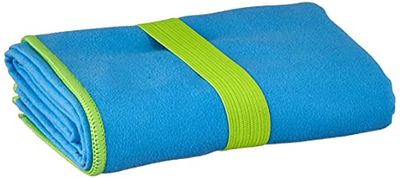 Playshoes Multifunzione Asciugamano da Bagno in Microfibra, Blu 7 (Blue), 60 x 120 cm