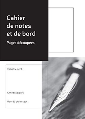 le dauphin - Ref. 53934D - 1 Teacher's notebook and notebook - inscription of 41 names - 26 subjects to fill in - Dimensions 29.7 x 21 cm - 48 pages - Black/white cover