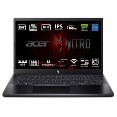 Acer Laptop Nitro V 15 ANV15-51 15,6" Intel Core i7-13620H 16 GB RAM 512 GB SSD NVIDIA GeForce RTX 3050
