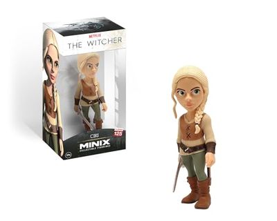 MINIX Figura The Witcher Ciri T3 - Collezionismo per Mostra - Idea Regalo - Giocattoli per Bambini E Adulti - Ventilatore TV BANDAI MN13449