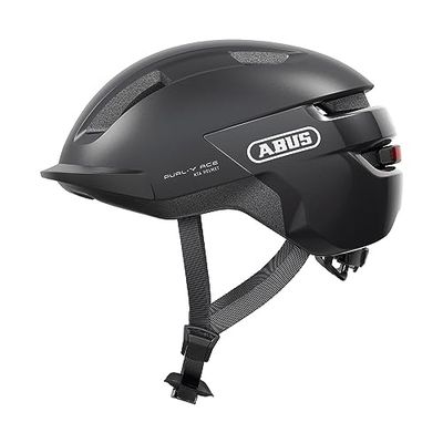 ABUS PURL-Y ACE Unisex - Fietshelm voor volwassenen, Dunkelgrau (titan), M (54-58 cm)