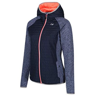 ZONE3 Dames Hybrid Puffa gewatteerde jas voor dames