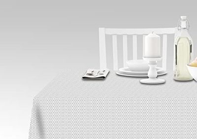 Doge Milano Nappe avec impression numérique, 100% Made in Italy Nappe antidérapante pour salle à manger, lavable et antitache, modèle Ricaldone, 140x180 cm