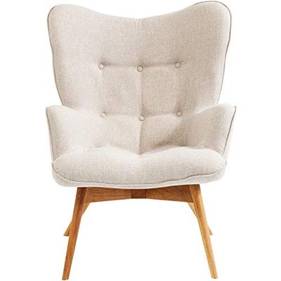 Kare Design Fauteuil Vicky écru