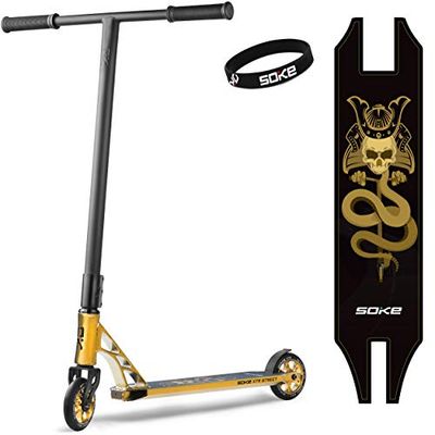 Monopattino acrobatico Soke XTR Street Kickscooter con scooter a pedali con cuscinetti a sfera ABEC 9 per adulti e bambini