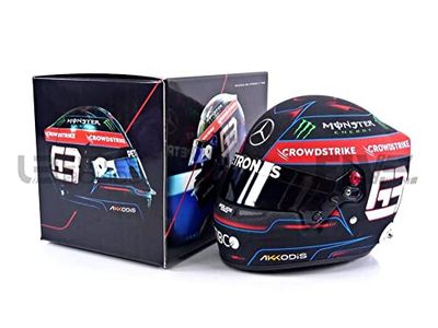 MINI HELMET- Voiture Miniature de Collection, 4100151, Black/Red/Blue