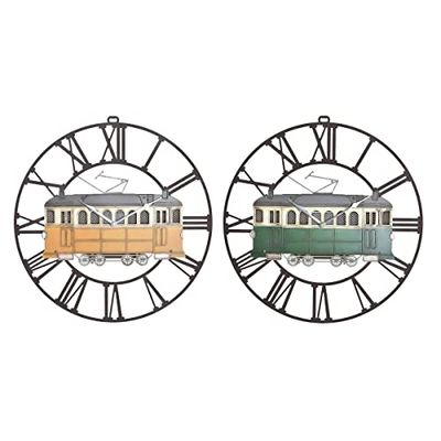 DKD Home Decor Horloge Murale, Standard