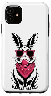 Lapin Lunettes De Soleil Chewing-Gum Lapins Coque pour iPhone 11