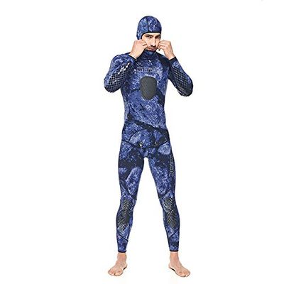 Seac Makaira 2mm Camo Wetsuits voor speervissen voor Heren Tweedelig Ontwerp Hoogwaardig Yamamoto Neoprene met Super Rekbare Oksels voor Freediving