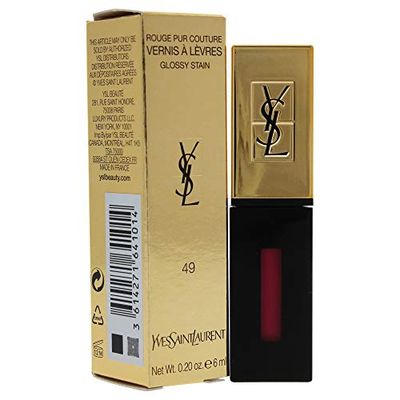 YSL Rouge Pur Couture Vernis À Lèvres N°49 Fuchsia Filtre