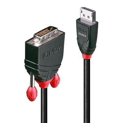 LINDY 36270 0.5m HDMI Type A (Standaard) DVI-D Zwart videokabel en adapter