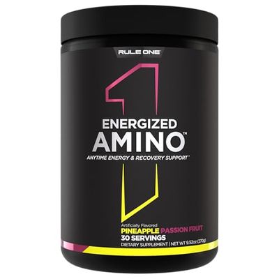 Rule1 R1 Energized Amino Pineapple Passionfruit 270 g