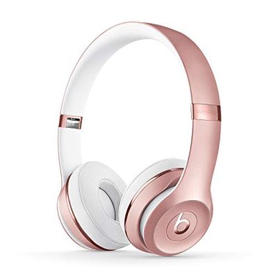 Beats Solo3 Wireless - Auriculares supraaurales - Chip Apple W1, Bluetooth de Clase 1, 40 Horas de Sonido ininterrumpido - Oro Rosa