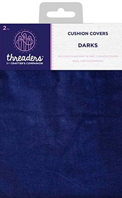 Threaders Fundas de Cojines Darks 100% Algodón un Tamaño, talla única
