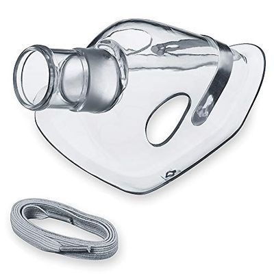 Beurer babymasker voor inhalatie, met bevestigingsriempje, voor baby's en peuters van 0 tot 3 jaar, inhalatie accessoire kan gebruikt worden met Beurer inhalators