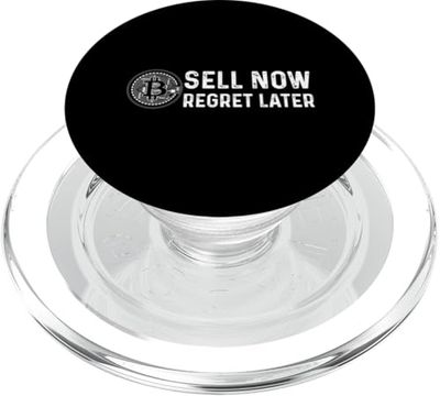 Venda ahora, lamento más tarde diseño de criptomonedas para Hodler PopSockets PopGrip para MagSafe