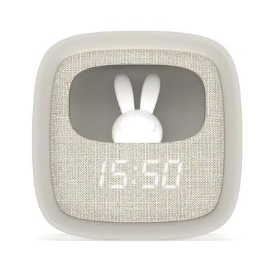 MOB – MOBILITY ON BOARD Billy Clock REVEIL VEILLEUSE Lapin Grey
