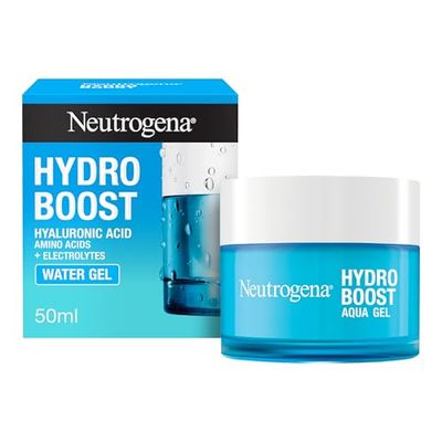 Neutrogena Hydro Boost Gel de água, peles normais e mistas, hidratação duradoura sem gordura, 50 ml