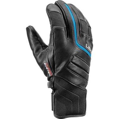 Leki Guanti 3D Phoenix, Black-Vintage Blue, EU 9
