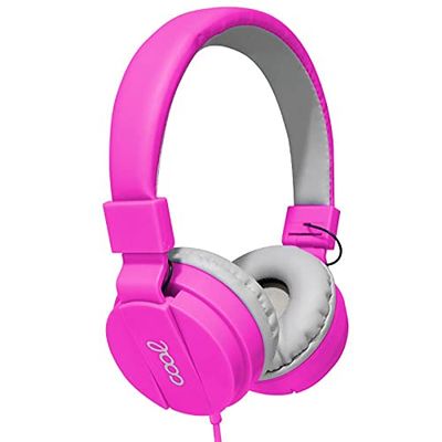 Cuffie auricolari jack 3,5 mm Cool Toronto con micro rosa